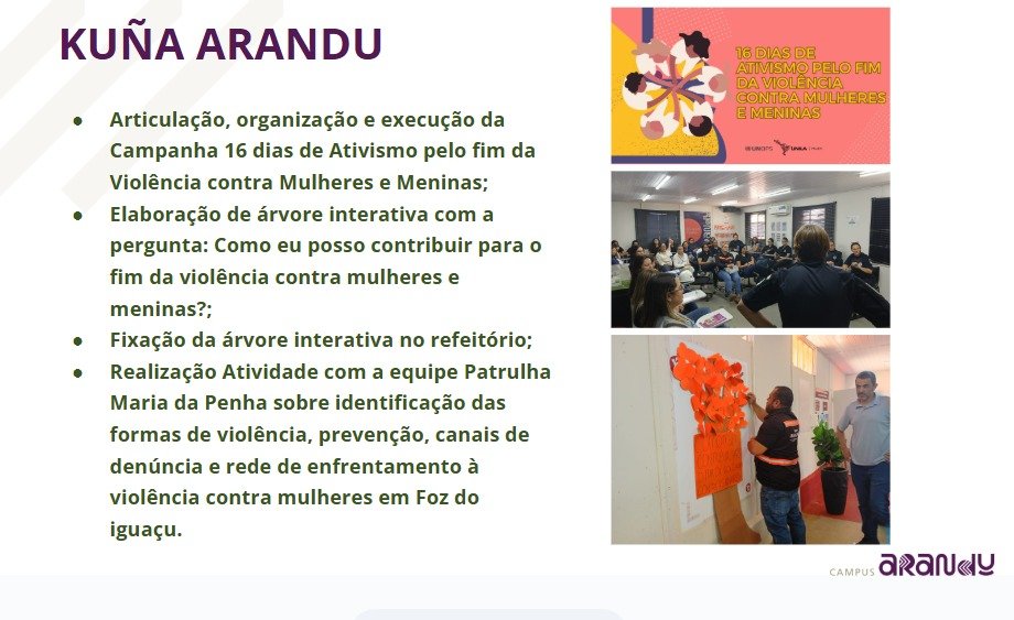 Atividades de dezembro 2025